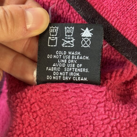 Arcteryx Fleece Sweater Pink Raspberry Jacket XS Full Zip Gorpcore Outdoor Trail - Picture 10 of 15
